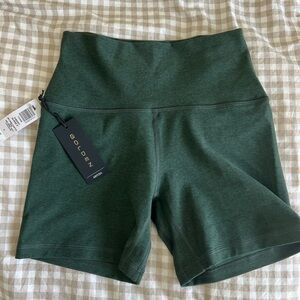 aritzia golden butter shorts